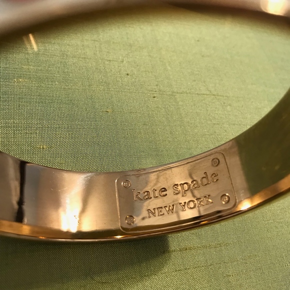 Kate Spade Enamel Bracelet "Have Courage" - Picture 2 of 5